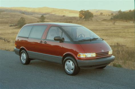 older style minivan.